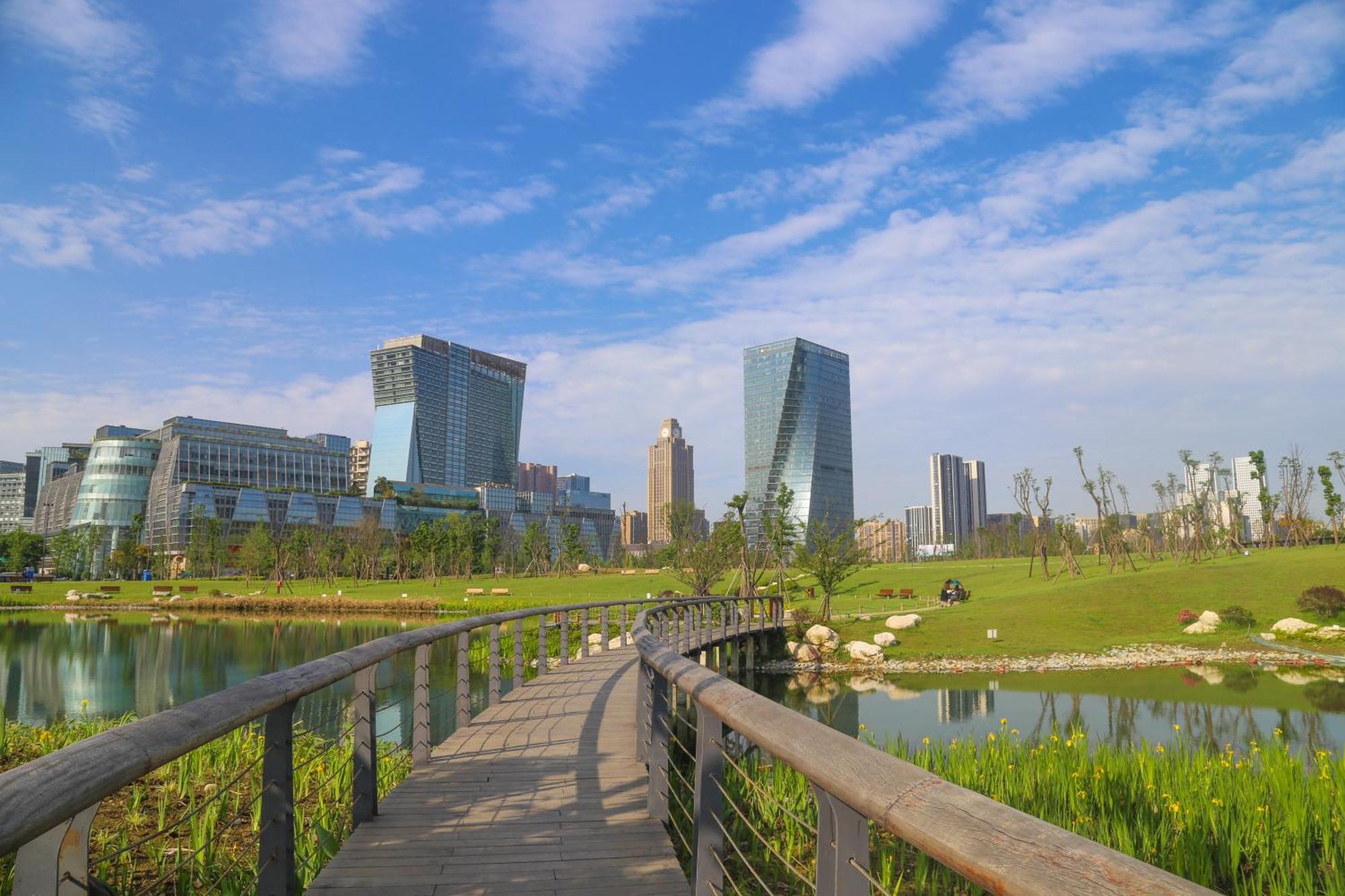 Holiday Inn Chengdu Century City-Westtower Bagian luar foto